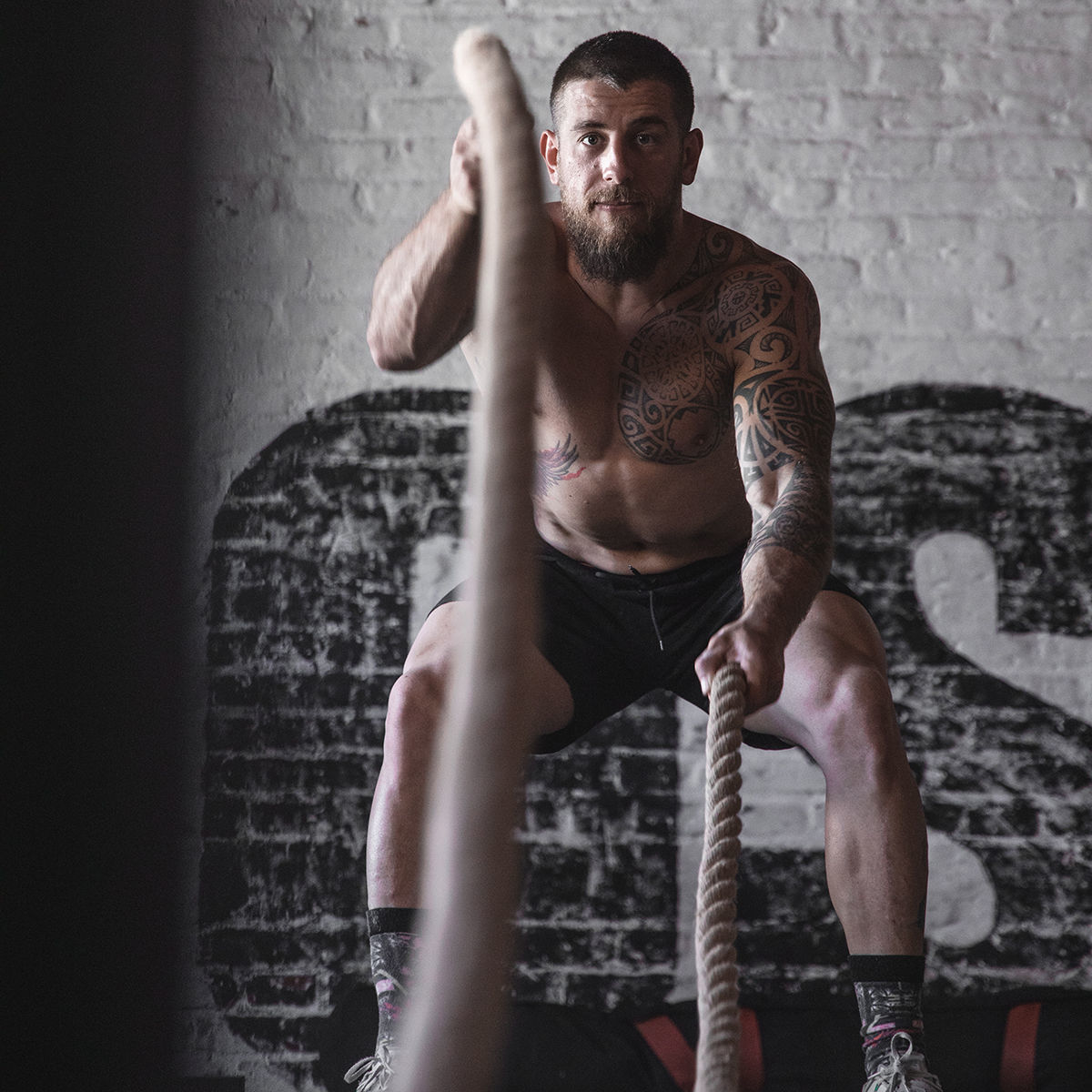 Army Fitness. Manila Battle Rope