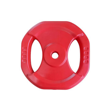 Imagen de Discos con Agarre Ergonómico de PVC Rojo 0.5kg