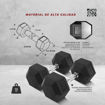 Imagen de Mancuerna Hexagonal  15kg