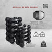 Imagen de Set Mancuernas Hexagonales 1 a 10kg