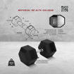 Imagen de Mancuerna Hexagonal 47.5kg