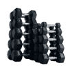 Imagen de Set Plus Mancuernas Hexagonales 2.5 a 25kg