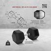 Imagen de Mancuerna Hexagonal 50kg