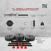 Imagen de Kit Mancuerna y Barra 20kg -  4x5kg