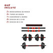 Imagen de Kit Mancuerna y Barra 20kg-4x2.5 + 2x5kg