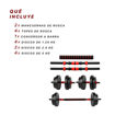 Imagen de Kit Mancuerna y Barra 30kg-4x1.25-2x2.5-4x5