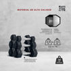 Imagen de Set Mancuernas Hexagonales 2.5 a 7.5kg
