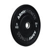 Imagen de Kit Black Hawk Reserve Negra + 20kg Pro Bumper Plate 1.0-  5kg