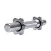 Imagen de Barra Rosca Cromada 30mm - 35 cm