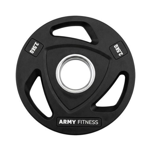 Imagen de Disco Engomado Olimpico con Triple Agarre 2,50 kg