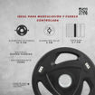 Imagen de Disco Engomado Olimpico con Triple Agarre 10 kg