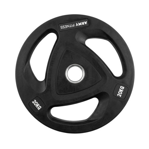 Imagen de Disco Engomado Olimpico con Agarre 20 kg