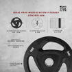 Imagen de Disco Engomado Olimpico con Agarre 20 kg