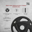 Imagen de Disco Engomado Olimpico con Agarre 15 kg