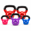 Imagen de Combo 5 Kettlebells Pesas Rusas Vinilicas  Army Fitness