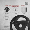 Imagen de Disco Engomado Olimpico con Triple Agarre 25 kg